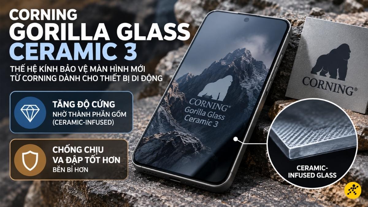 Corning Gorilla Glass Ceramic 3 Corning Gorilla Glass Ceramic 3