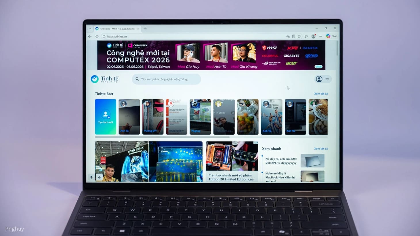 Dell XPS 13 sở hữu màn hình 2.5K cảm ứng nhanh nhạy