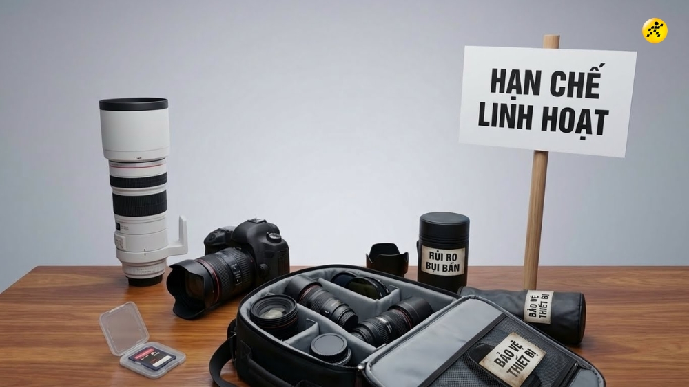 Nhược điểm của lens fix Nhược điểm của lens fix