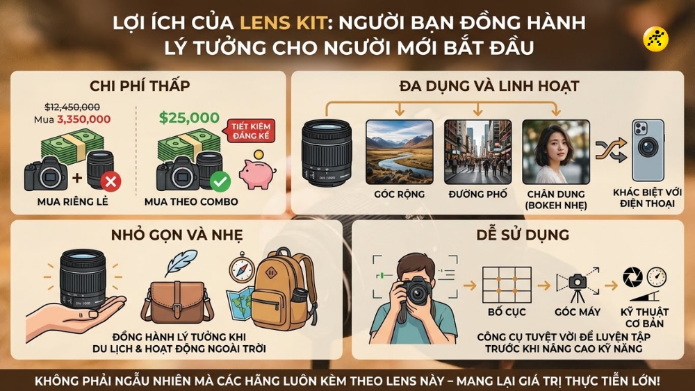 Ưu điểm của Lens Kit