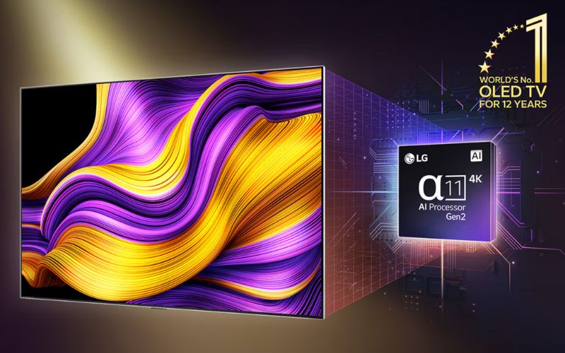 Smart Tivi OLED evo LG AI 4K 97 inch OLED97G5PSA có giá kinh doanh tại Điện máy XANH là 440.836.364đ (giá cập nhật tháng 07/2025)