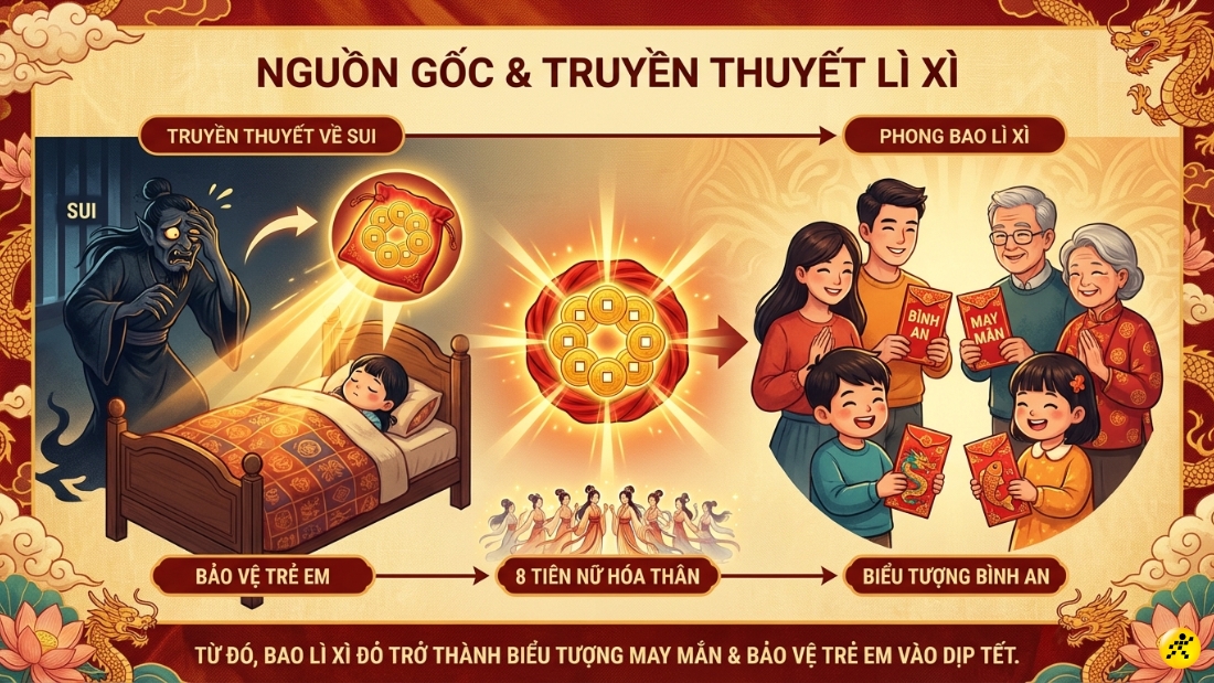 Nguồn gốc v&agrave; sự t&iacute;ch của tục l&igrave; x&igrave;