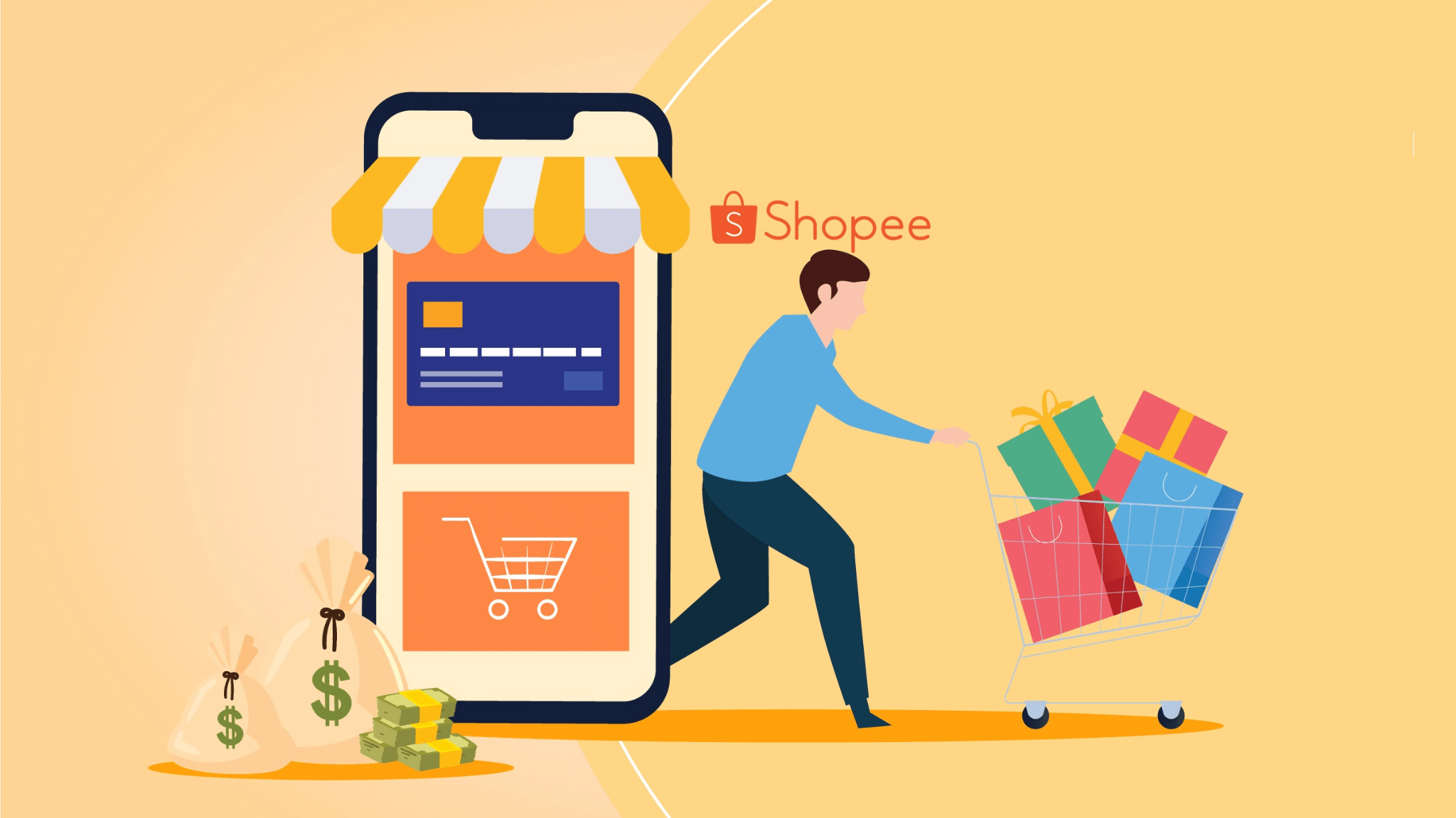 Cách xem lịch sử mua hàng trên Shopee