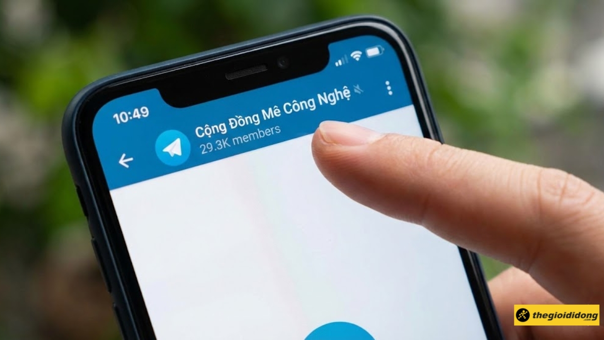Mở nhóm hoặc kênh bạn muốn lấy link Mở nhóm hoặc kênh bạn muốn lấy link