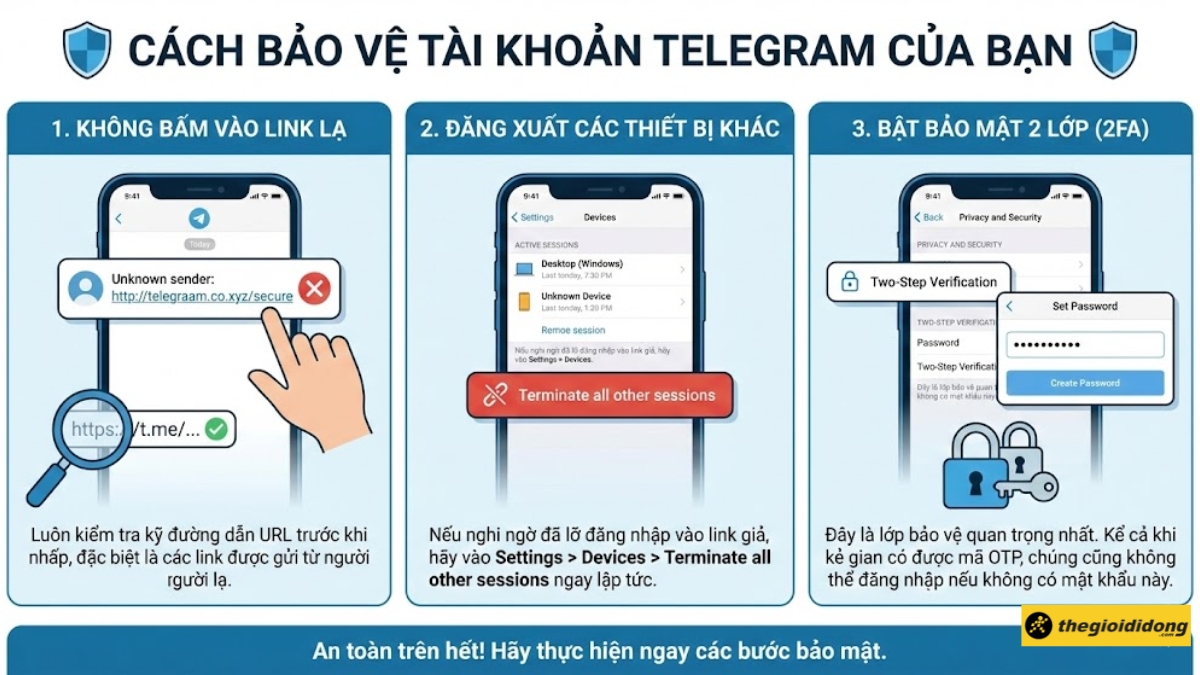 Cách bảo vệ tài khoản của bạn Cách bảo vệ tài khoản của bạn
