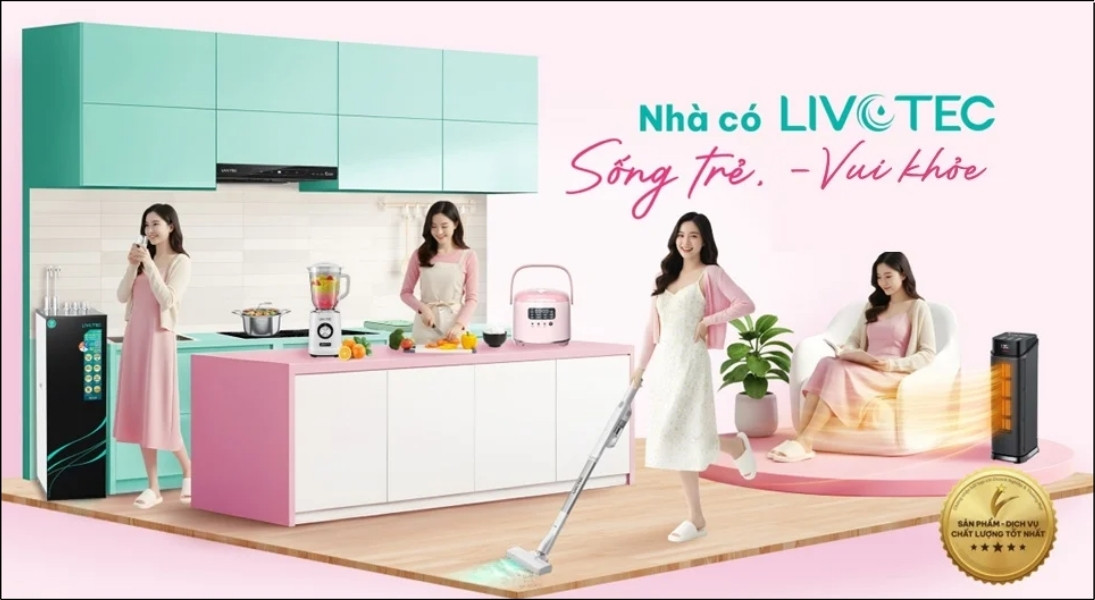 Livotec là thương hiệu thiết bị gia dụng đến từ Việt Nam Livotec là thương hiệu thiết bị gia dụng đến từ Việt Nam