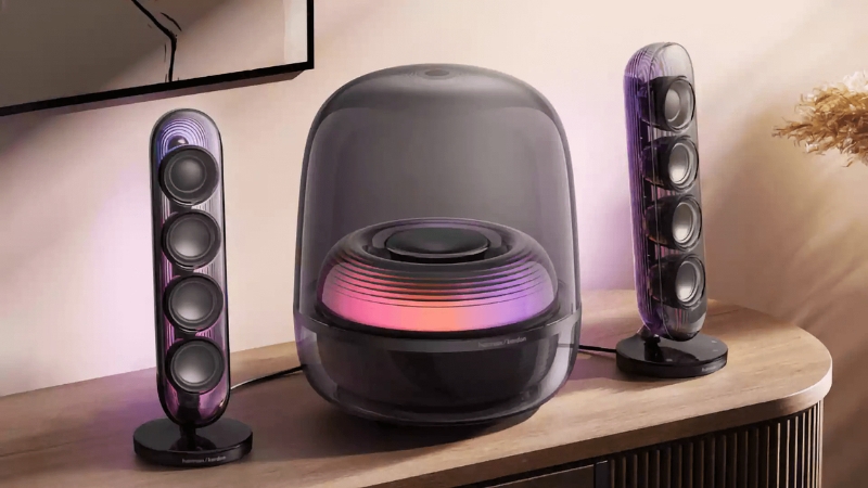 Harman Kardon có thiết kế mang tính biểu tượng và đầy tính nghệ thuật