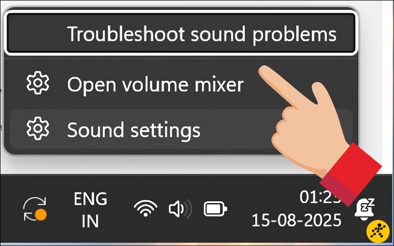 Cách sửa lỗi tự động bằng Troubleshoot sound problems Cách sửa lỗi tự động bằng Troubleshoot sound problems