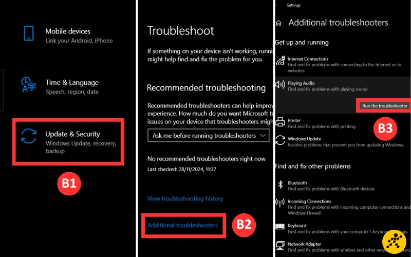 Cách khắc phục lỗi tự động bằng Windows Audio Troubleshooter Cách khắc phục lỗi tự động bằng Windows Audio Troubleshooter