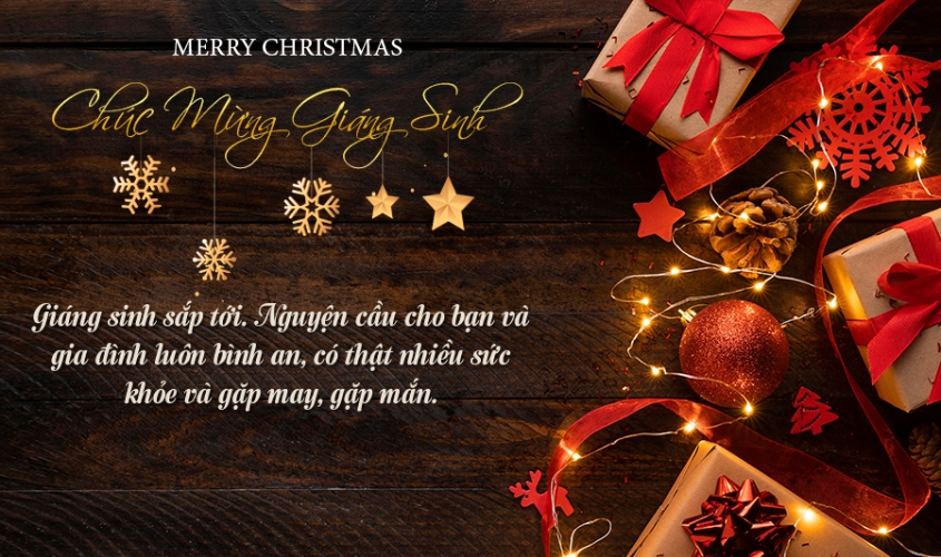 Lời chúc mừng giáng sinh ngắn gọn - Mang niềm vui đến mọi nhà