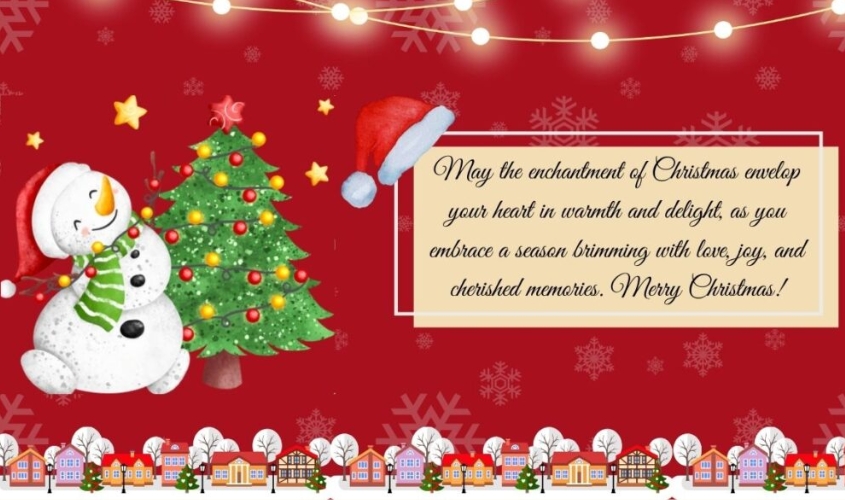 Lời chúc mừng noel - Gửi yêu thương và niềm vui trong mùa lễ hội