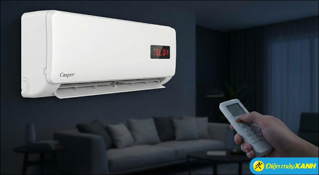 Lỗi EL 01 được định nghĩa là lỗi kết nối xảy ra giữa dàn lạnh (khối trong nhà) và dàn nóng (khối ngoài trời)