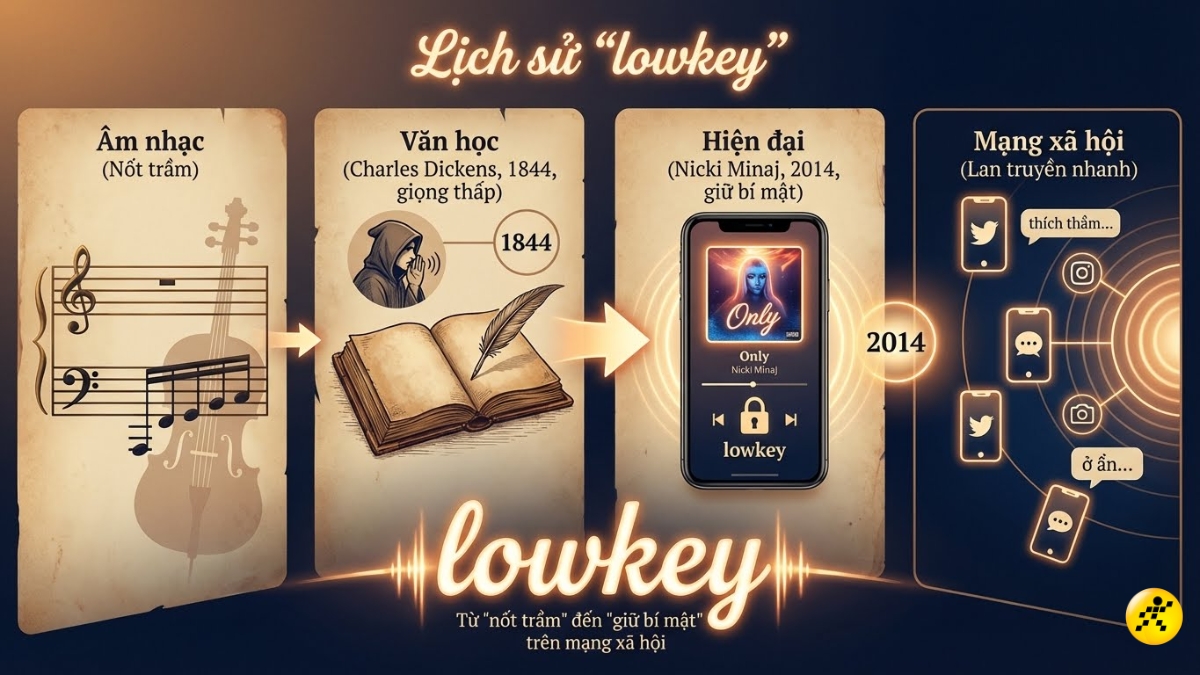 Nguồn gốc của từ Lowkey