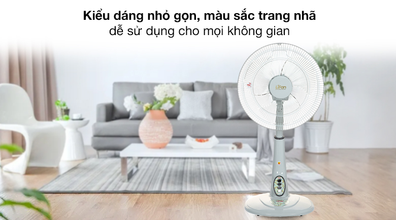 Quạt lửng Lifan thiết kế vừa tầm, phù hợp nhiều không gian sống