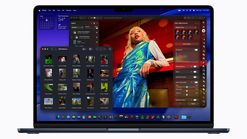 Trang bị ti&ecirc;u chuẩn dung lượng lưu trữ 512GB v&agrave; SSD mới - Ảnh: Apple.com