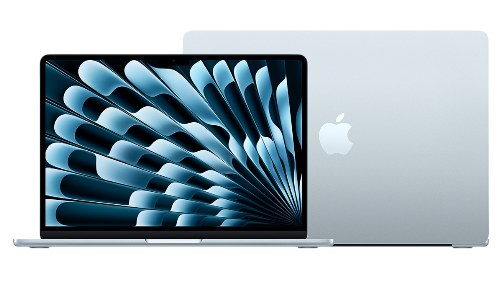 MacBook Air M5 m&agrave;u Sky Blue - Ảnh: Apple.com