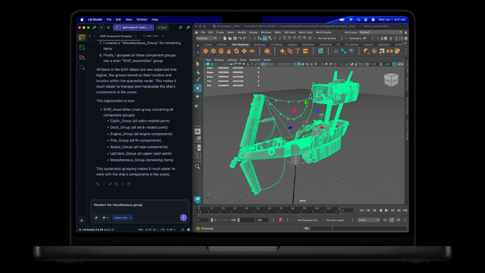 Chạy c&aacute;c m&ocirc; h&igrave;nh ng&ocirc;n ngữ lớn (LLM) cực nhanh - Ảnh: Apple.com
