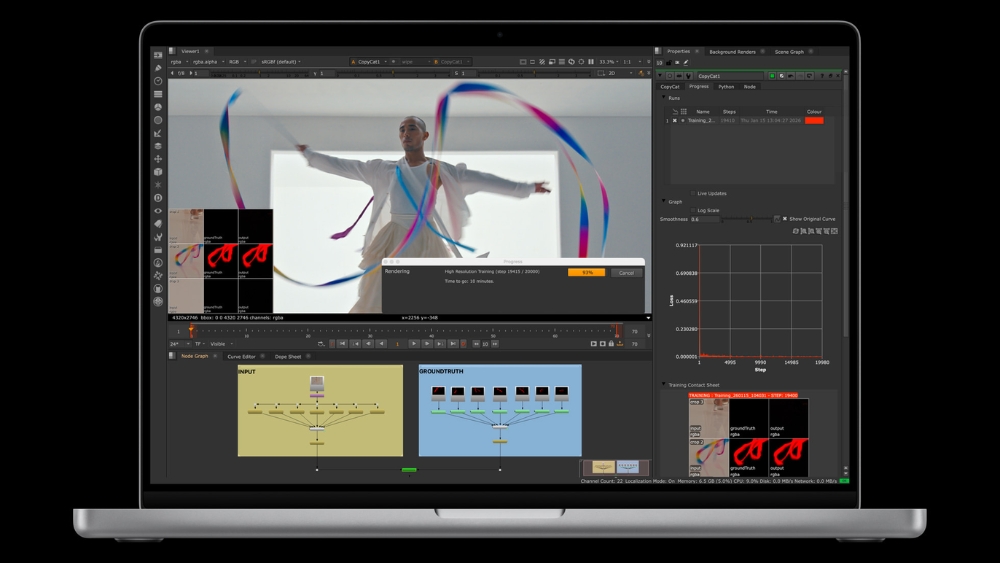 Tận dụng c&aacute;c c&ocirc;ng cụ được AI hỗ trợ để chỉnh sửa video, &acirc;m nhạc - Ảnh: Apple.com