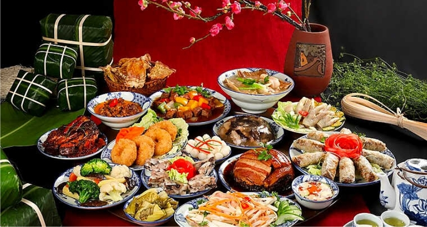 Mâm cỗ cúng mùng 1 Tết Mâm cỗ cúng mùng 1 Tết