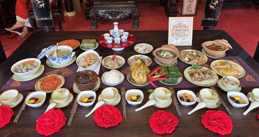 Mâm cỗ cúng miền Trung