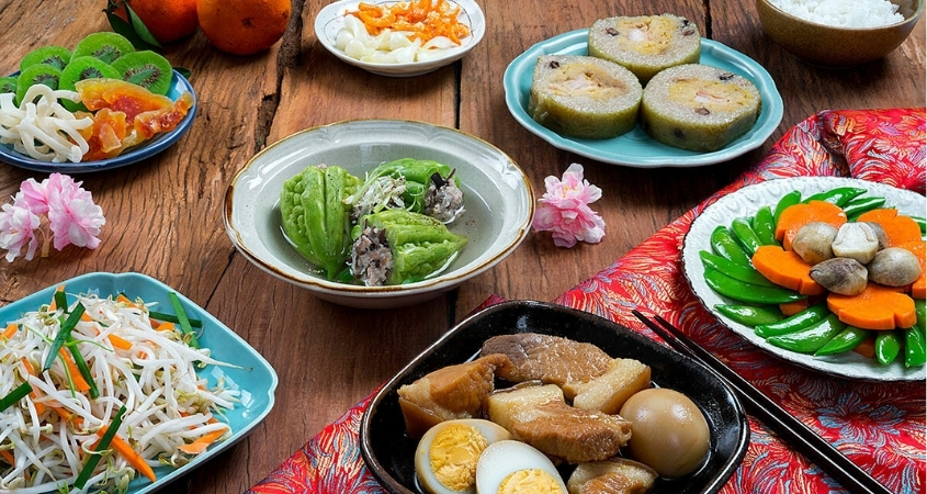 Mâm cỗ cúng tất niên miền Nam