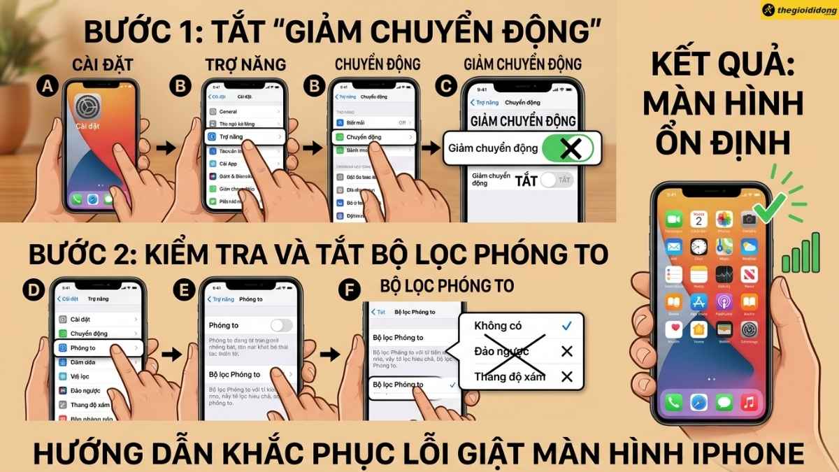 Tắt t&iacute;nh năng g&acirc;y chớp