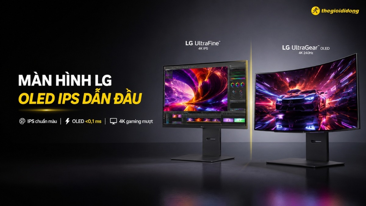 Các dòng màn hình LG 4K OLED và IPS UltraFine dẫn đầu Các dòng màn hình LG 4K OLED và IPS UltraFine dẫn đầu