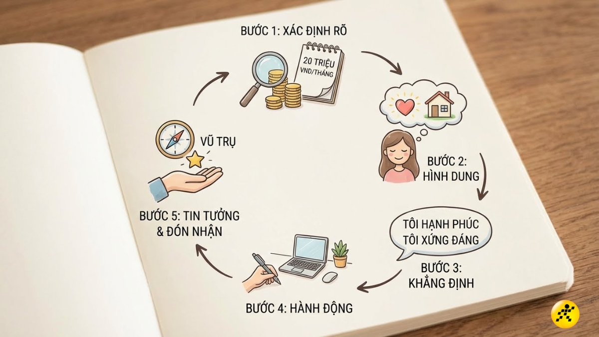 5 bước manifest hiệu quả cho người mới