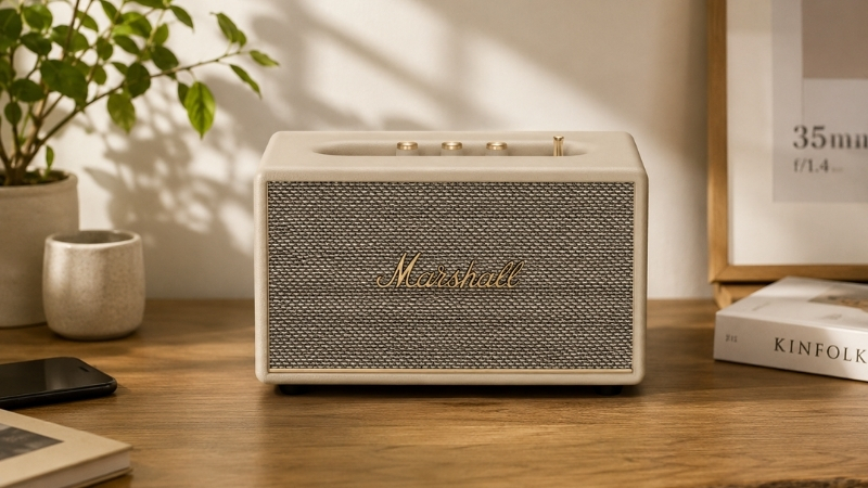 Marshall Acton III nổi bật với thiết kế đặc trưng mang đậm phong cách cổ điển và sang trọng Marshall Acton III nổi bật với thiết kế đặc trưng mang đậm phong cách cổ điển và sang trọng
