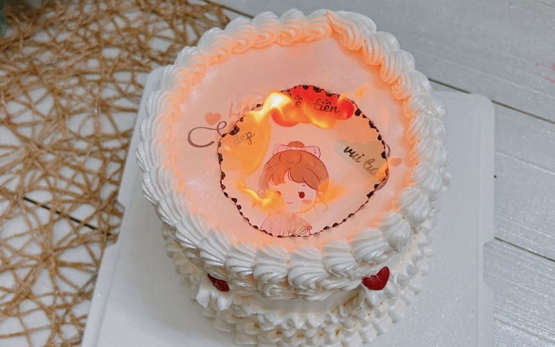 Mẫu bánh kem 8/3 tặng cô giáo 6