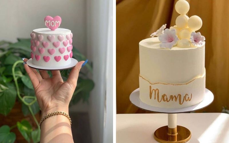 Mẫu bánh kem 8/3 tặng mẹ 4