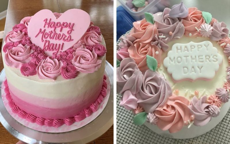 Mẫu bánh kem 8/3 tặng mẹ 10