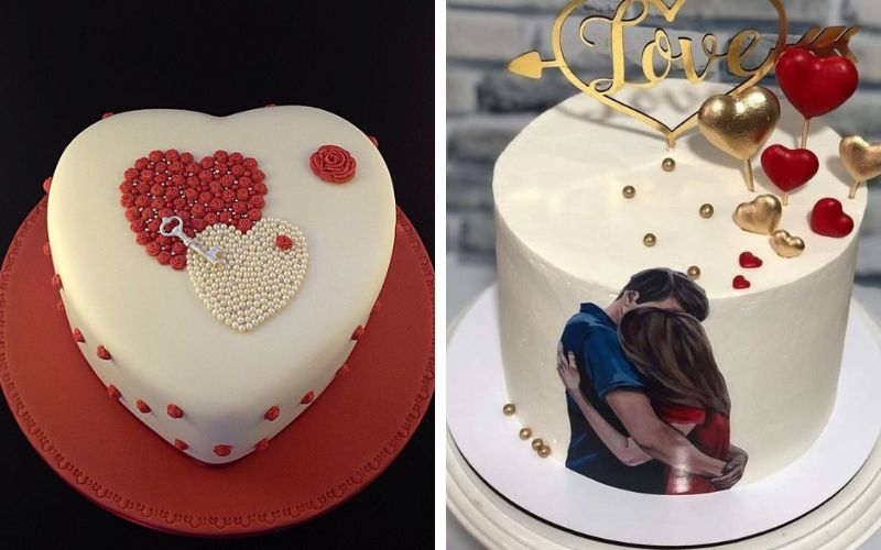 Mẫu bánh kem 8/3 tặng vợ, người yêu 8