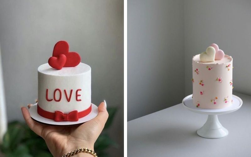 Mẫu bánh kem 8/3 tặng vợ, người yêu 7