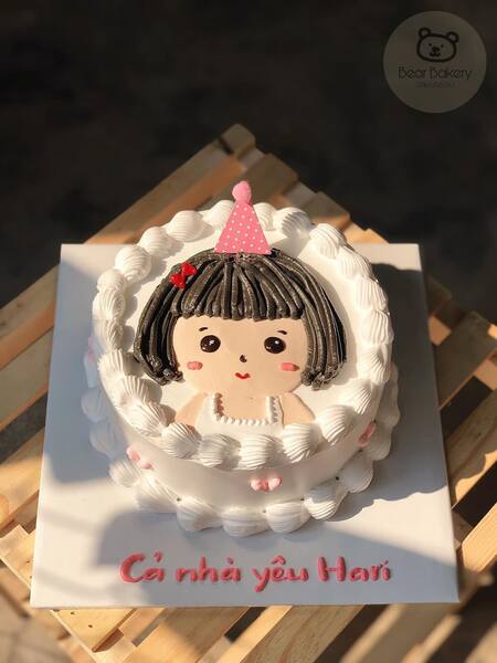 Mẫu bánh sinh nhật cho bé gái đẹp 5