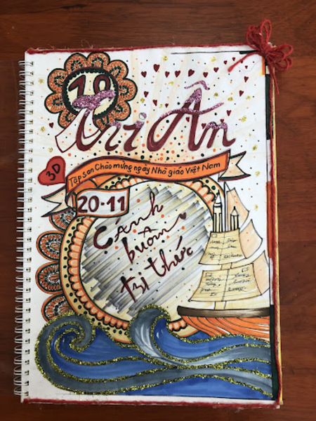 Mẫu tập san 20/11 số 16