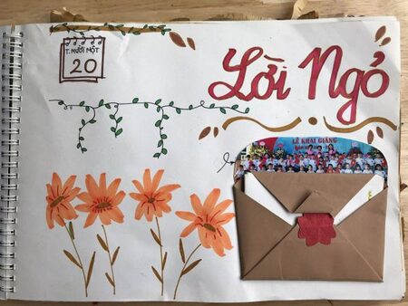 Mẫu tập san 20/11 số 18