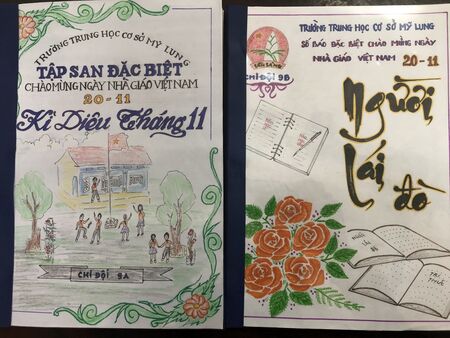 Mẫu tập san 20/11 số 19