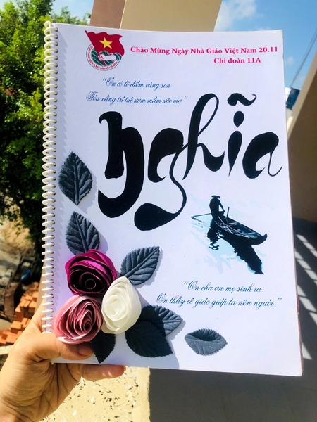 Mẫu tập san 20/11 số 22