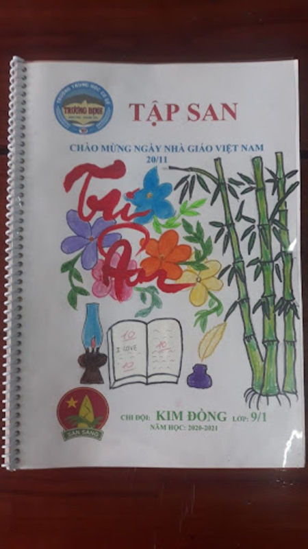 Mẫu tập san 20/11 số 25