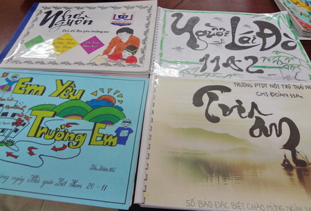 Mẫu tập san 20/11 số 27