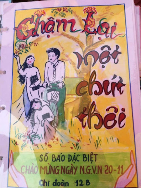 Mẫu tập san 20/11 số 28