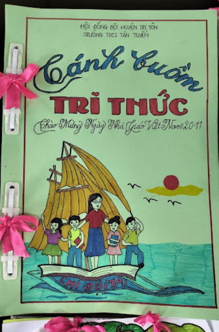 Mẫu tập san 20/11 số 34