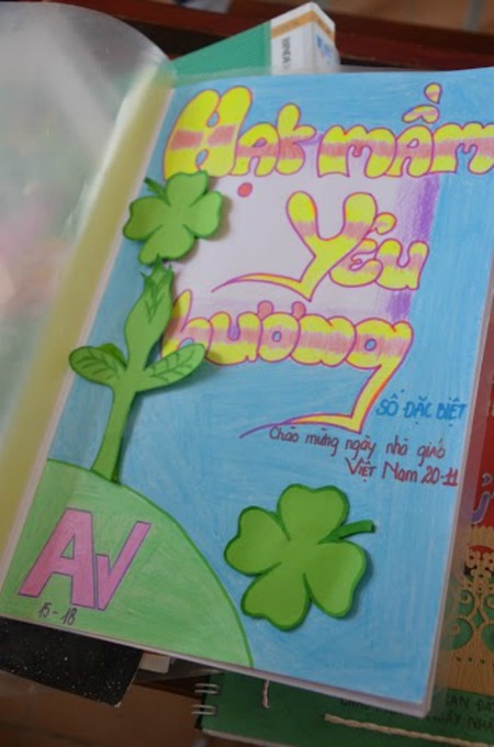 Mẫu tập san 20/11 số 37