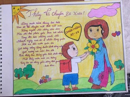 Mẫu tập san 20/11 số 38