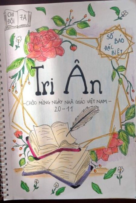 Mẫu tập san 20/11 số 41