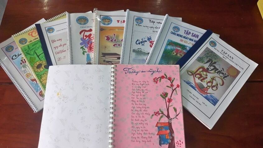 Mẫu bìa tập san 20/11