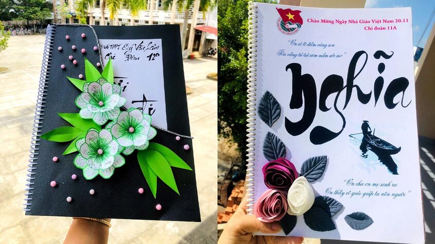 Mẫu tập san 20/11 số 1