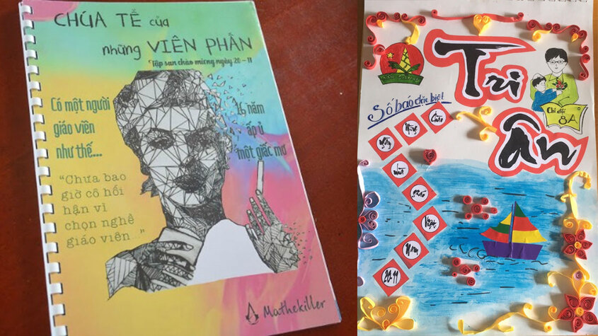 Mẫu tập san 20/11 số 2