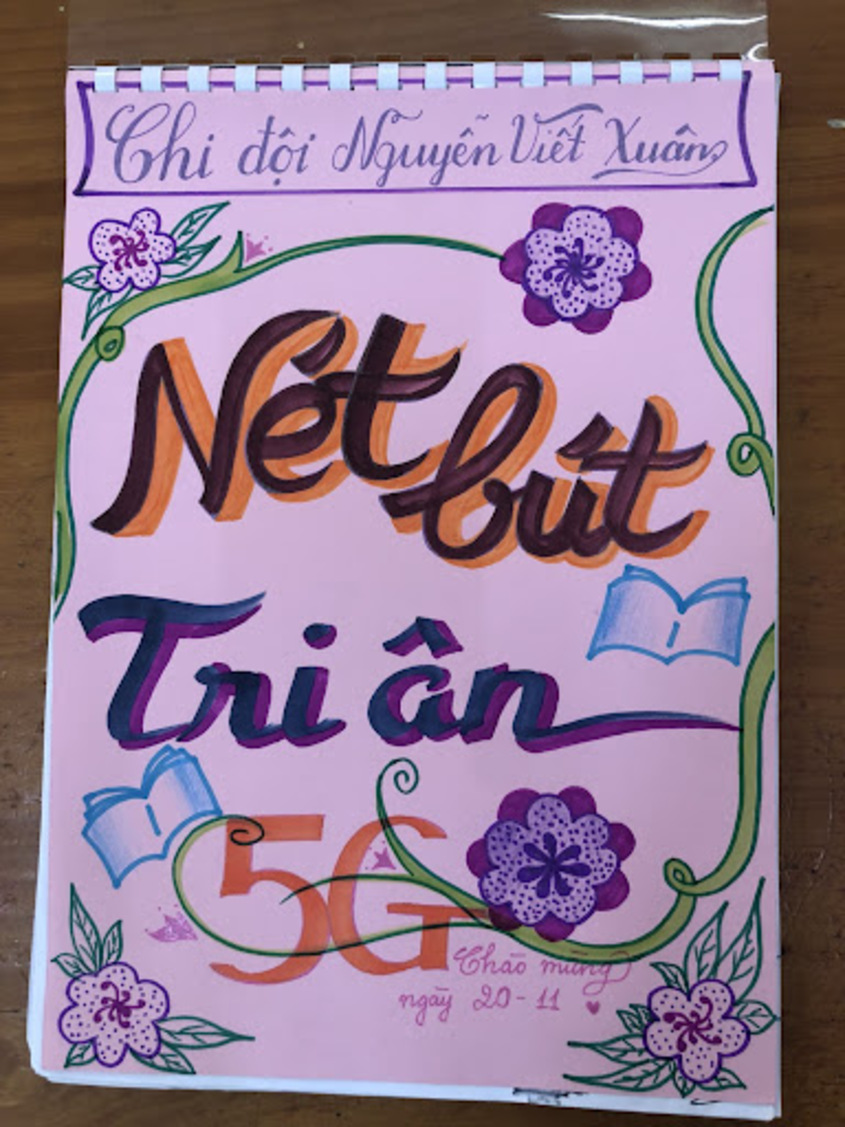 Mẫu tập san 20/11 số 5